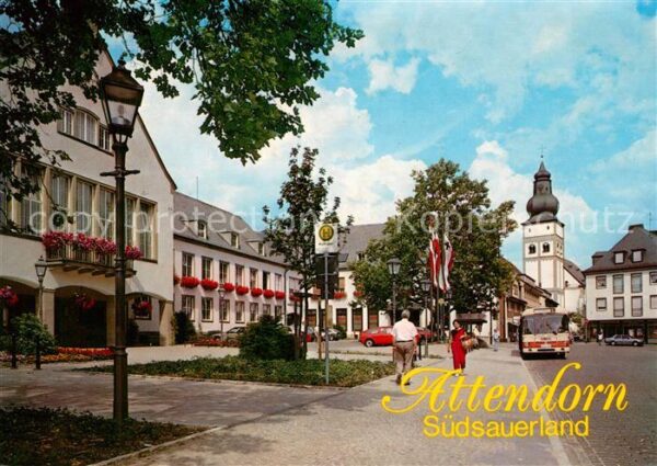 Attendorn Rathausplatz Sauerlaender Dom
