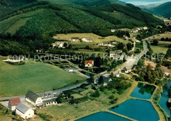 Lennestadt Fliegeraufnahme Gleierbrueck