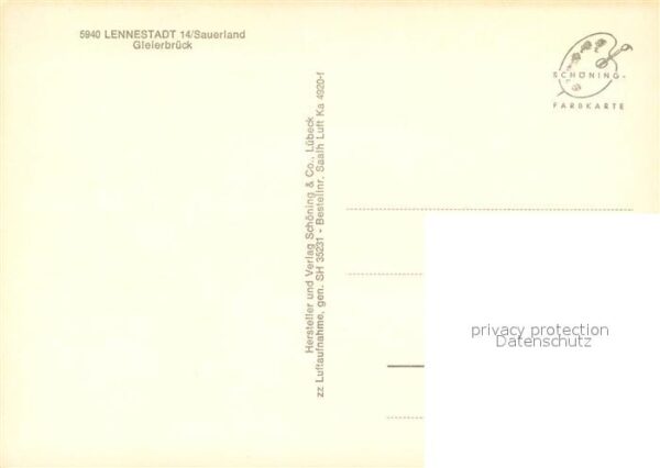 Lennestadt Fliegeraufnahme Gleierbrueck – Bild 2