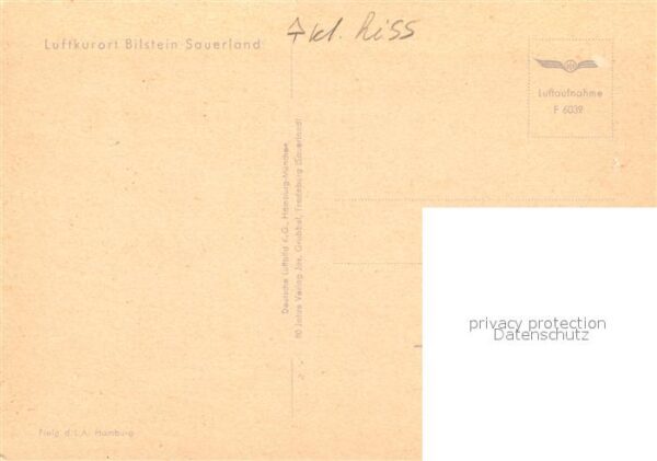 Bilstein Sauerland Fliegeraufnahme – Bild 2