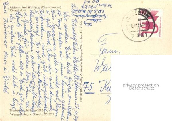 Alttann Allgaeu Fliegeraufnahme – Bild 2