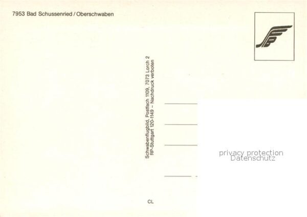 Bad Schussenried Fliegeraufnahme – Bild 2