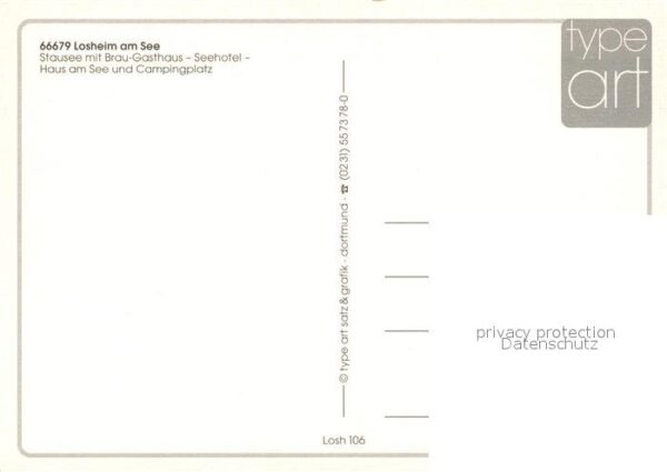 Losheim See Fliegeraufnahme Stausee Braeu Gasthaus Seehotel Campingplatz – Bild 2
