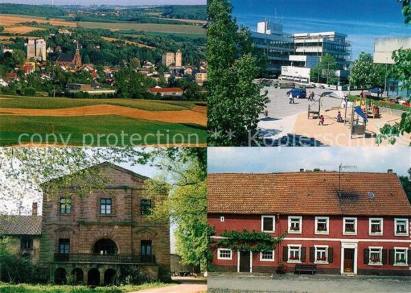 Lebach Rathaus Hallenbad Torhaus Schloss La Motte Lothringer Bauernhaus