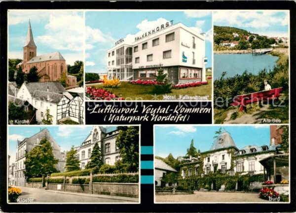 Kommern Mechernich Veytal Kirche Kloster Burg See Hotel Falkenhorst