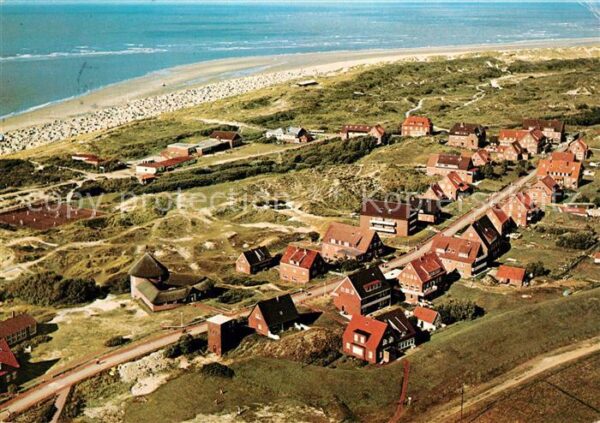 Baltrum Nordseebad Fliegeraufnahme