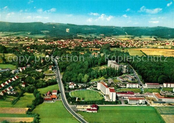 Bad Driburg Fliegeraufnahme Sanatorium Berlin Rosenberg