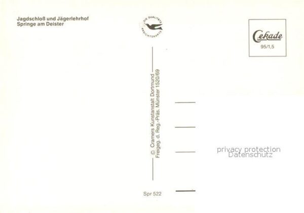 Springe Deister Fliegeraufnahme Jagdschloss Jaeerlehrhof – Bild 2
