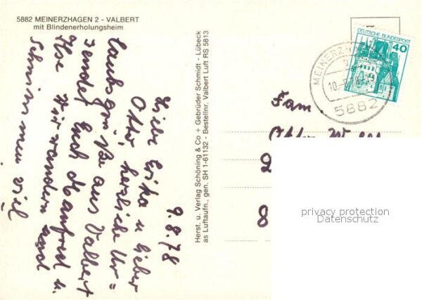 Valbert Fliegeraufnahme Blindenerholungsheim – Bild 2