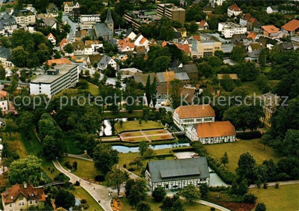 Bad Sassendorf Fliegeraufnahme Schloss Hof Hueck