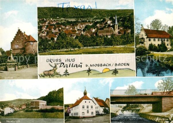 Dallau Schloss Rathaus Sanatorium