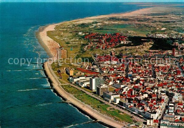Norderney Nordseebad Fliegeraufnahme