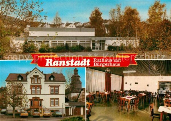 Ranstadt Rathaus Buergerhaus