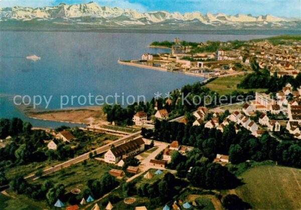 Friedrichshafen Bodensee Fliegeraufnahme Jugendherberge Graf Zeppelin