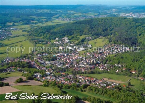 Bad Soden-Salmuenster Fliegeraufnahme