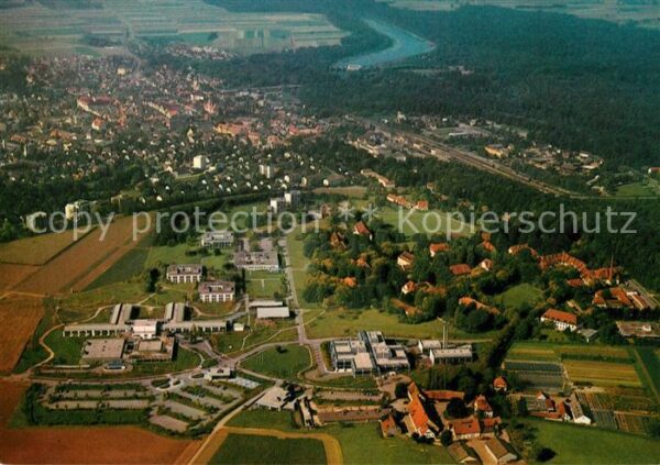 Guenzburg Fliegeraufnahme Kliniken