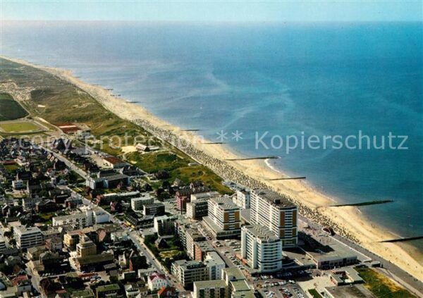 Westerland Sylt Fliegeraufnahme