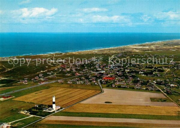 Kampen Sylt Fliegeraufnahme