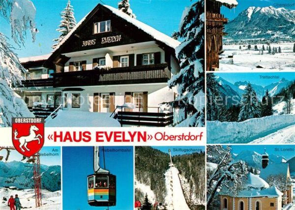 Oberstdorf Haus Evelyn Seilbahn St. Loretto Nebelhorn