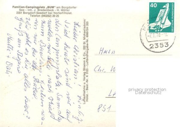 Borgdorf-Seedorf Fliegeraufnahme Campingplatz BUM – Bild 2