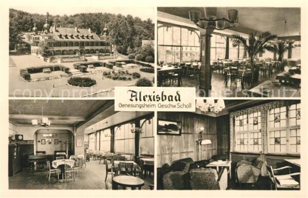 Alexisbad Harz Genesungsheim Geschw. Scholl