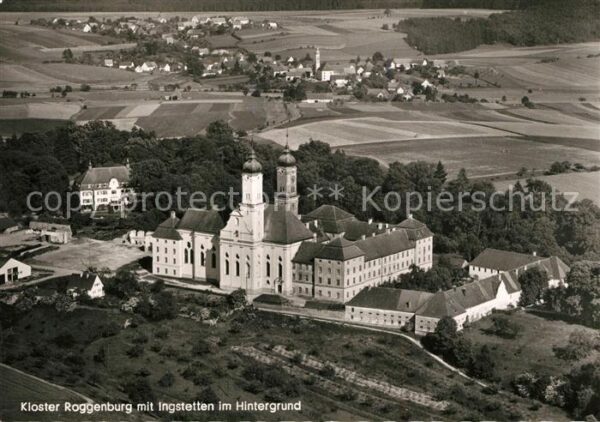 Roggenburg Schwaben Kloster Roggenburg Fliegeraufnahme Ingstetten