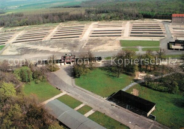 Buchenwald Weimar Gedenkstaette Buchenwald Fliegeraufnahme