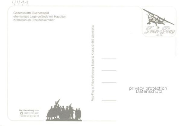 Buchenwald Weimar Gedenkstaette Buchenwald Fliegeraufnahme – Bild 2
