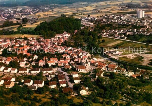 Heidelberg Neckar Fliegeraufnahme Bammental