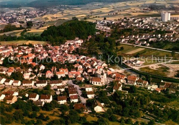 Heidelberg Neckar Fliegeraufnahme Bammental