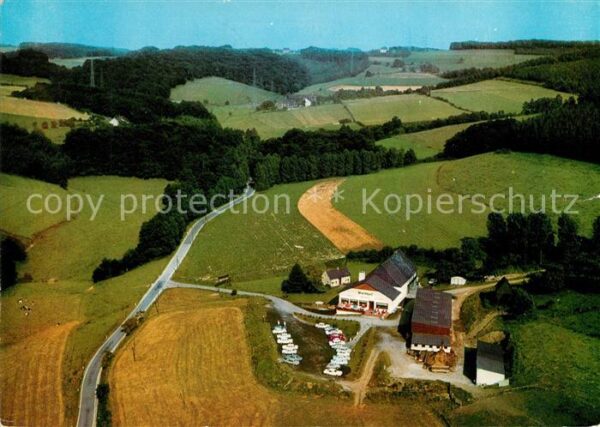 Bredenscheid Hattingen Fliegeraufnahme Restaurant Waldhof