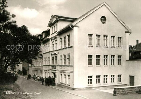 Eisenach Thueringen Goldener Loewe