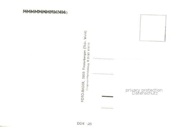Finsterbergen Erholungsheim Wilhelm Pieck – Bild 2