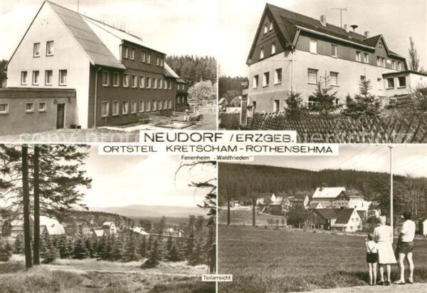 Neudorf Erzgebirge Kretscham-Rothensehme Ferienheim Waldfrieden
