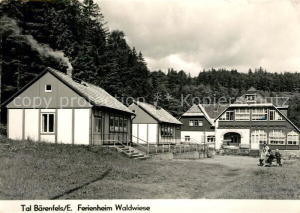 Baerenfels Erzgebirge Ferienheim Waldwiese