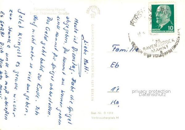 Fuerstenberg Havel Ernst-Thaelmann-Strasse – Bild 2