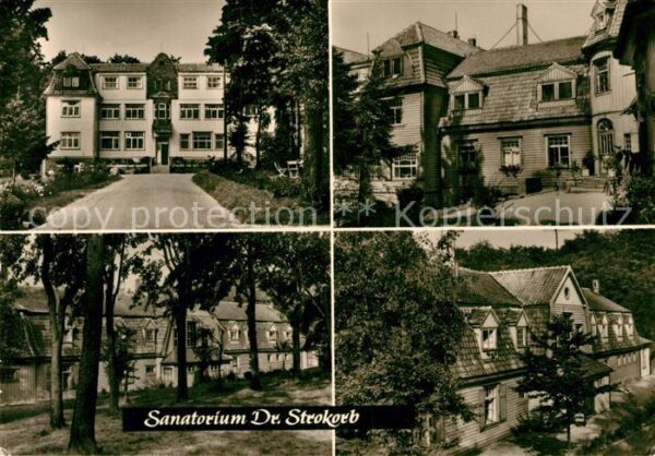 Friedrichsbrunn Harz Sanatorium Dr. Stokorb