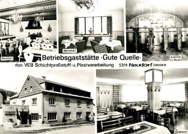 Neudorf Erzgebirge Betriebsgaststaette Gute Quelle