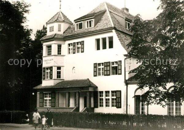 Templin Erholungsheim Aufbau