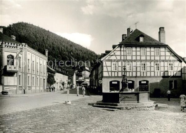 Leutenberg Thueringen Schwimmbad-Gaststaette
