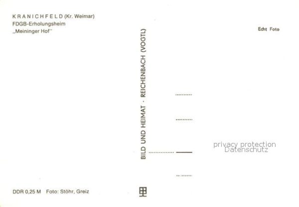 Kranichfeld Erholungsheim Meininger Hof – Bild 2