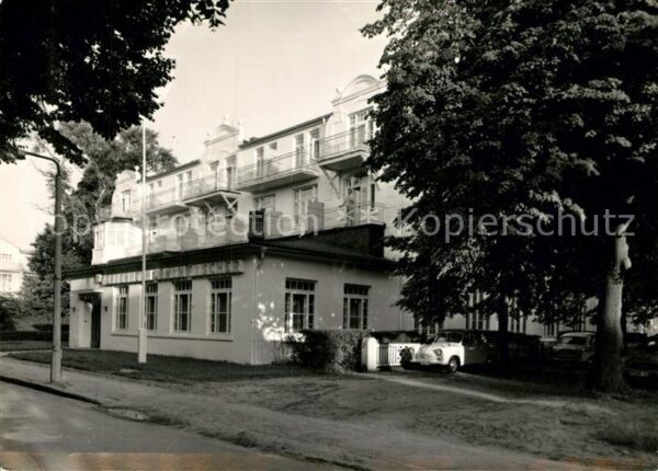 Kuehlungsborn Ostseebad Ferienheim Erwin Fischer