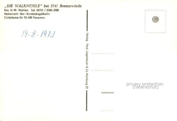 Bremervoerde Walkmuehle – Bild 2