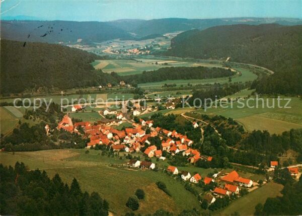 Schmittlotheim Fliegeraufnahme Gasthaus Zum Elsebach