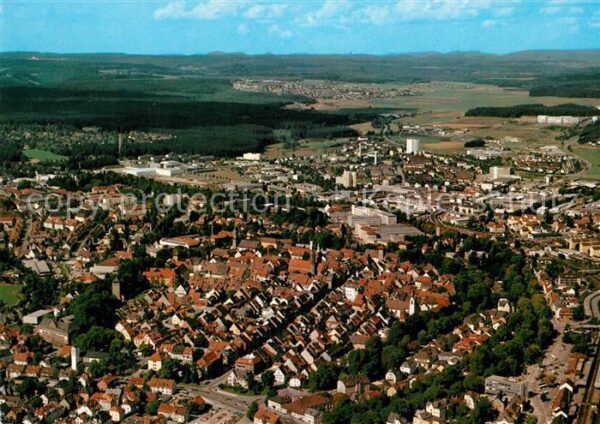 Villingen-Schwenningen Fliegeraufnahme