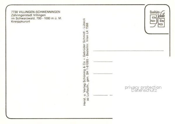 Villingen-Schwenningen Fliegeraufnahme – Bild 2