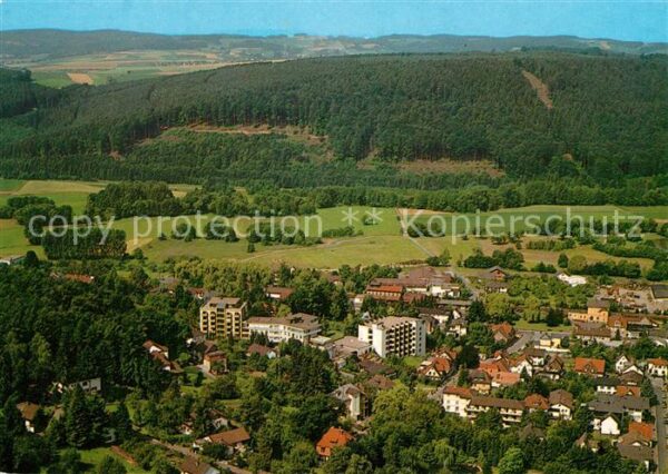 Bad Koenig Odenwald Fliegeraufnahme Odenwald-Kurklinik