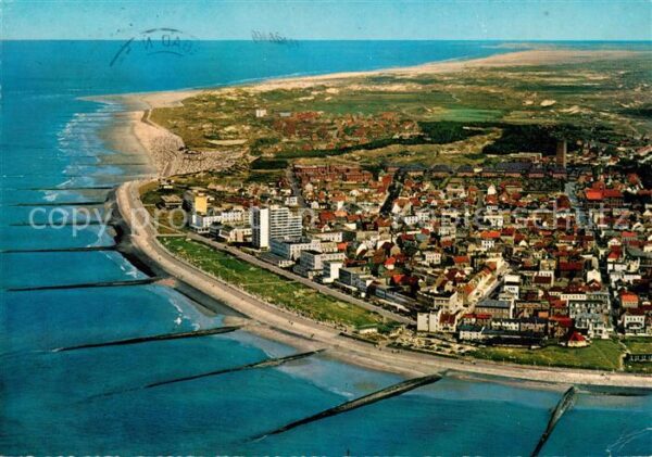 Norderney Nordseebad Fliegeraufnahme