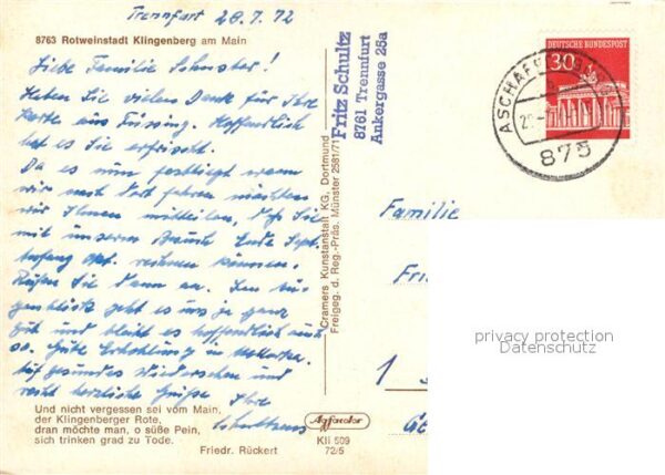 Klingenberg Main Fliegeraufnahme – Bild 2