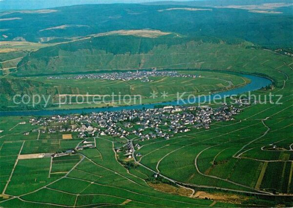 Leiwen Mosel Fliegeraufnahme